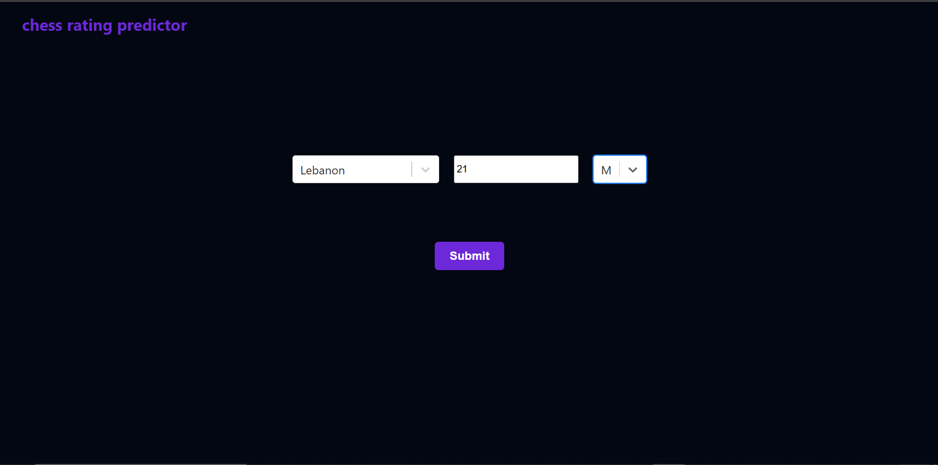 Chess Rating Prediction project
